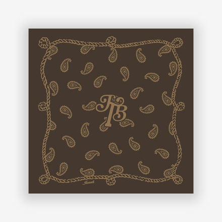 JTB Paisley Silk Bandana