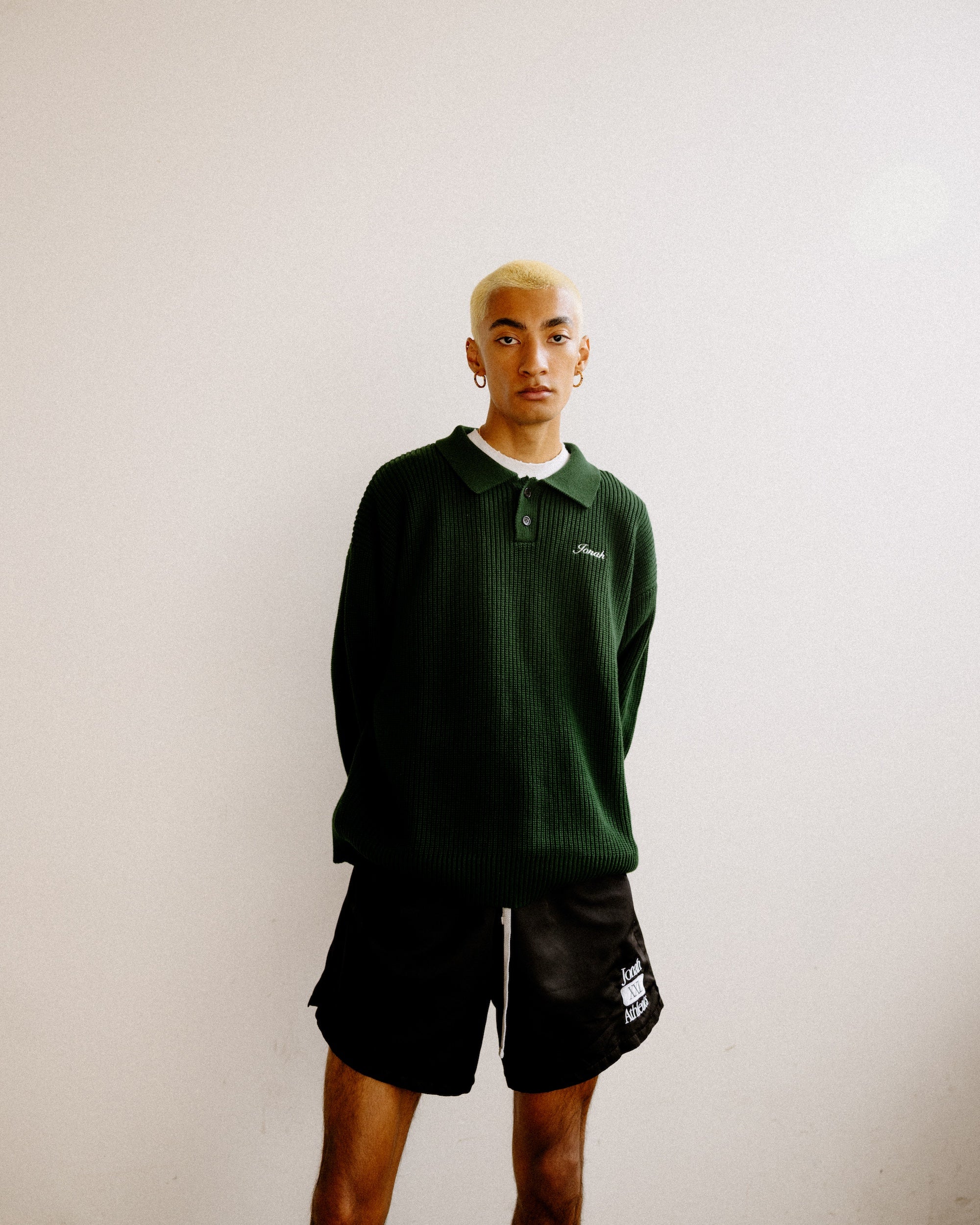 Nylon Run Shorts (Black)