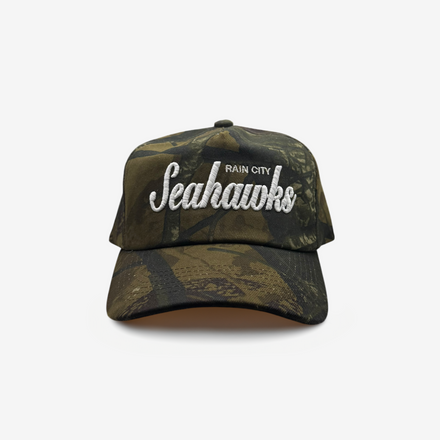 Rain City Seahawks Cap (Dark Camo)