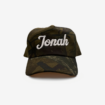 Script Logo Cap (Dark Camo)