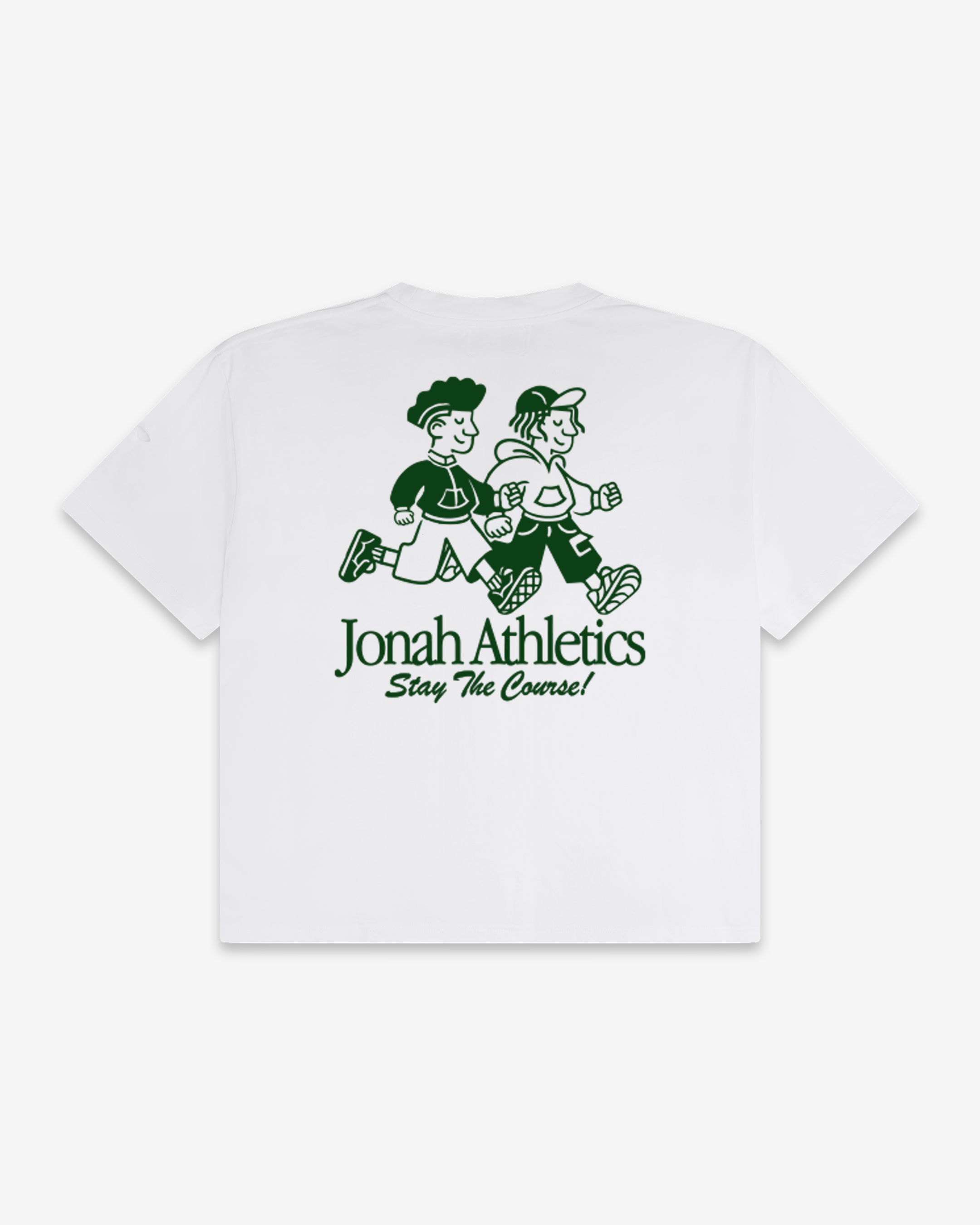 ATHLETICS DISTRESSED TEE