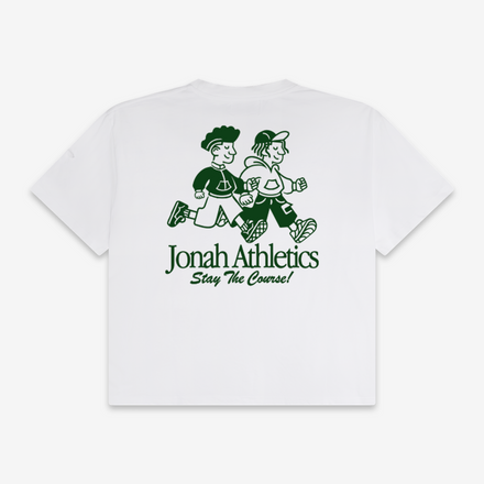 ATHLETICS DISTRESSED TEE