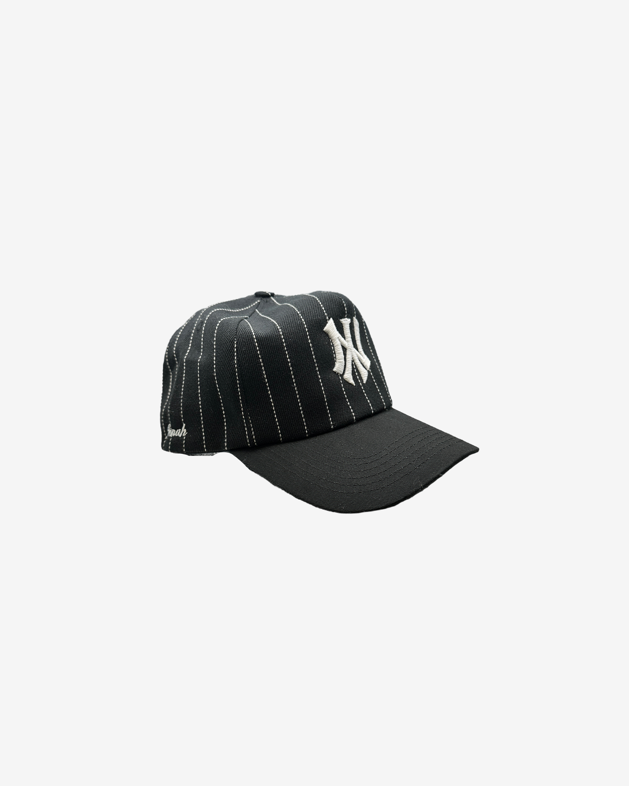 PINSTRIPE YANKS CAP (BLACK)