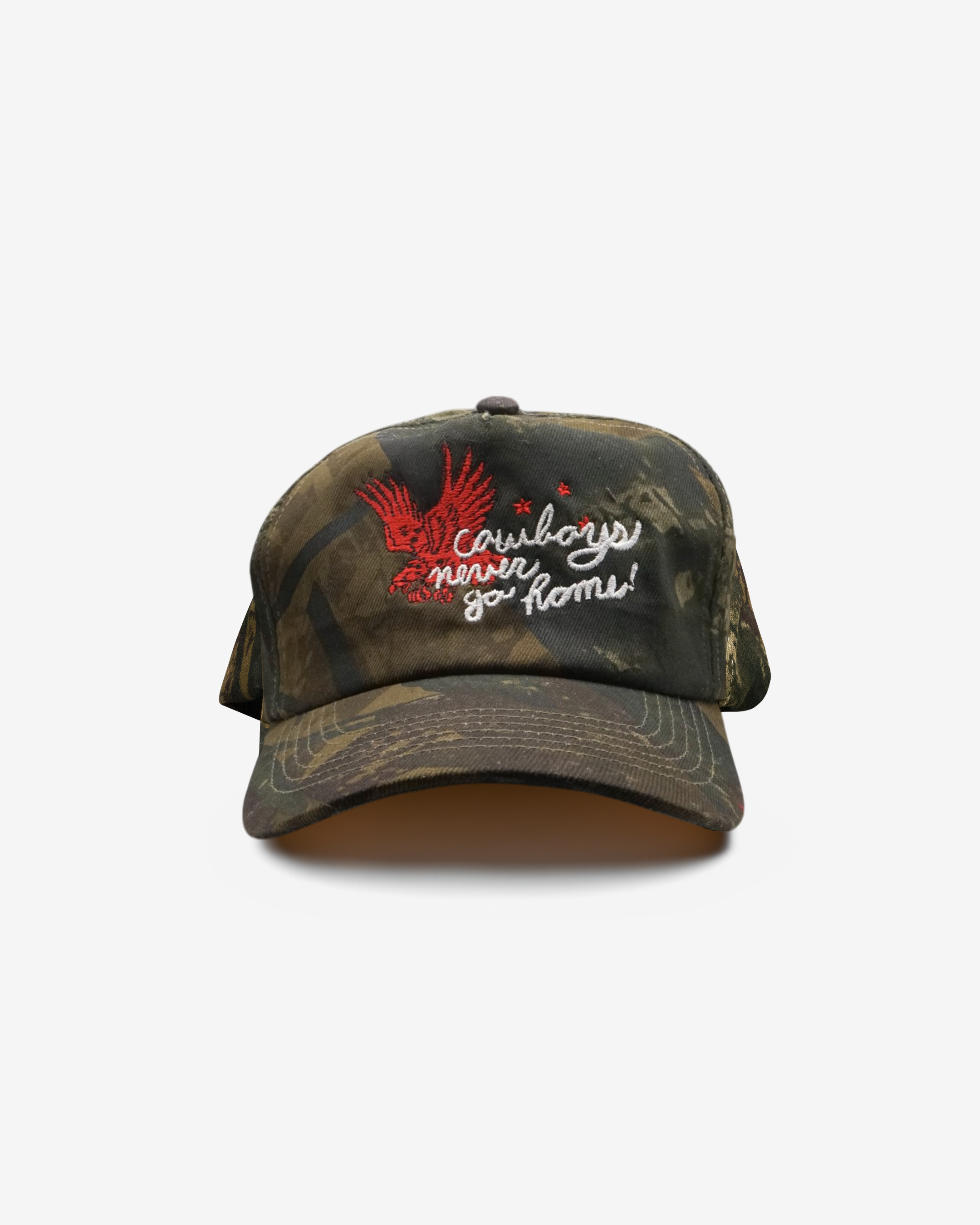 COWBOYS NEVER GO HOME CAP (CAMO)