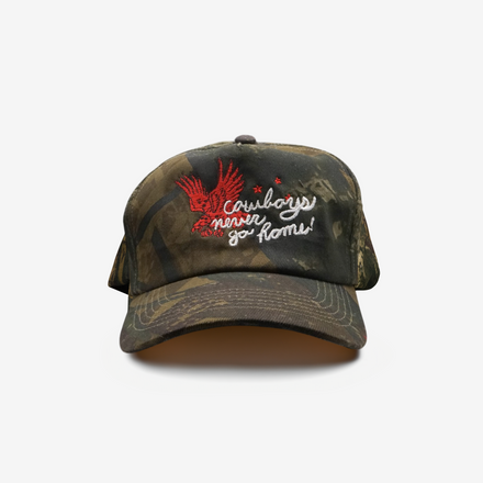 COWBOYS NEVER GO HOME CAP (CAMO)