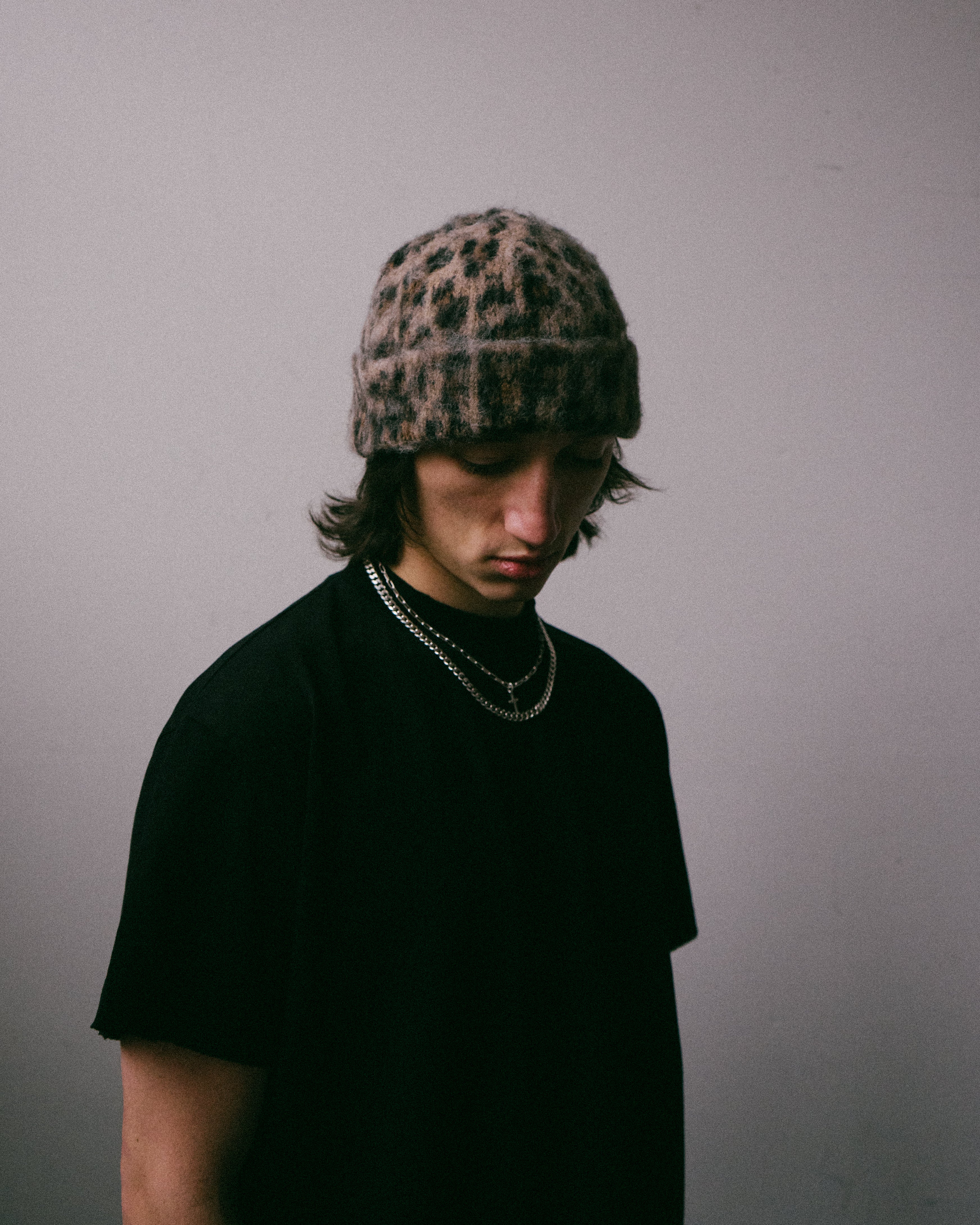 Mohair Cheetah Beanie – Jonah