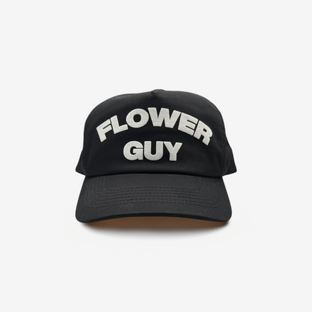 FLOWER GUY CAP (BLACK)