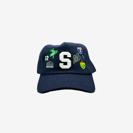 WOOL HOME TEAM S CAP (NAVY)