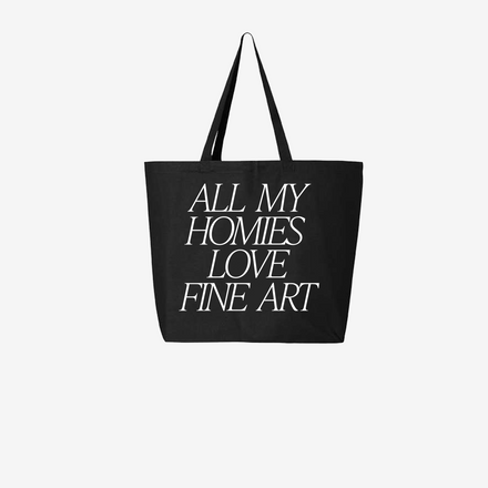 ALL MY HOMIES TOTE (BLACK)