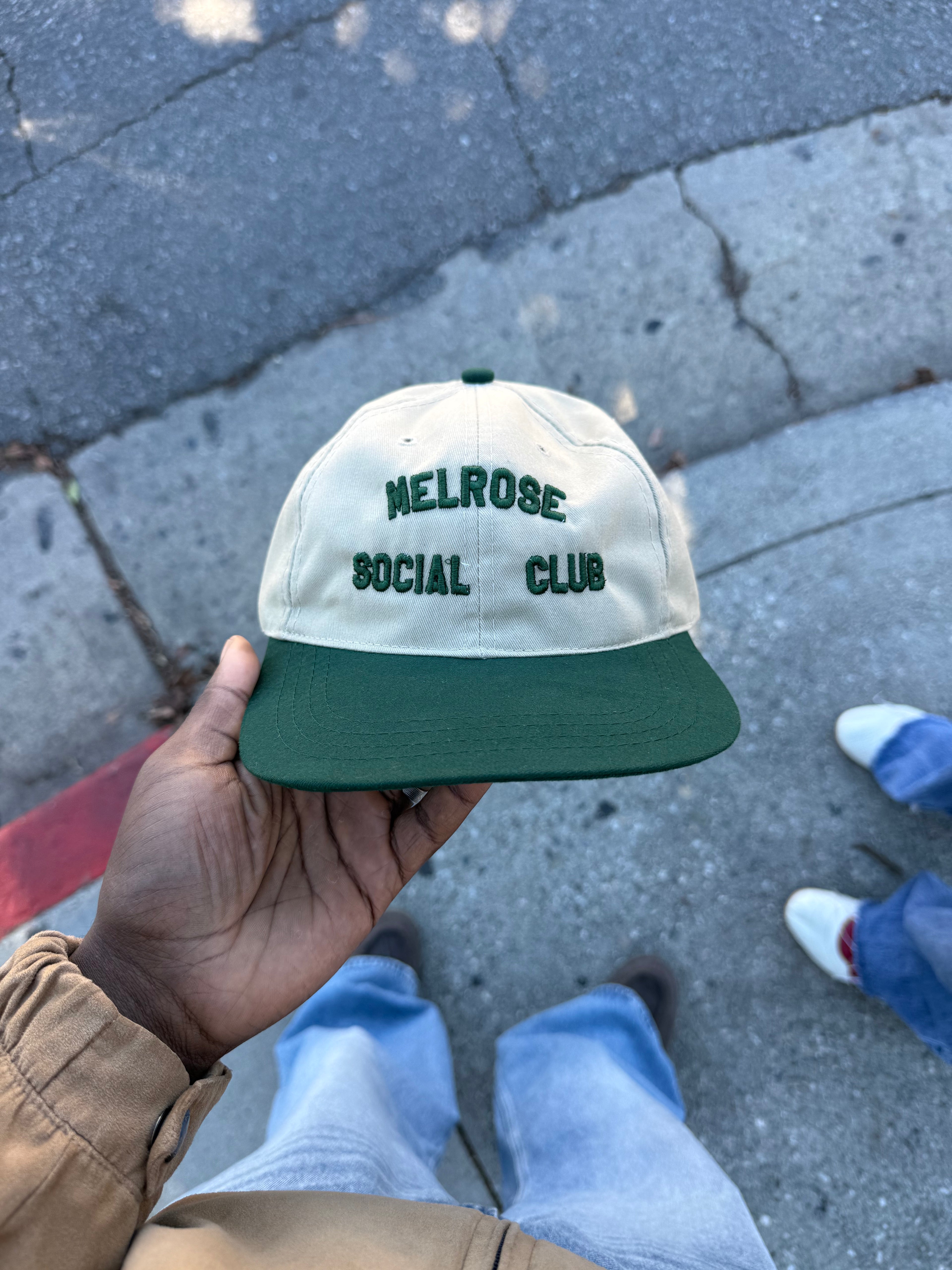 Vintage Melrose Social Club Cap (2Tone)