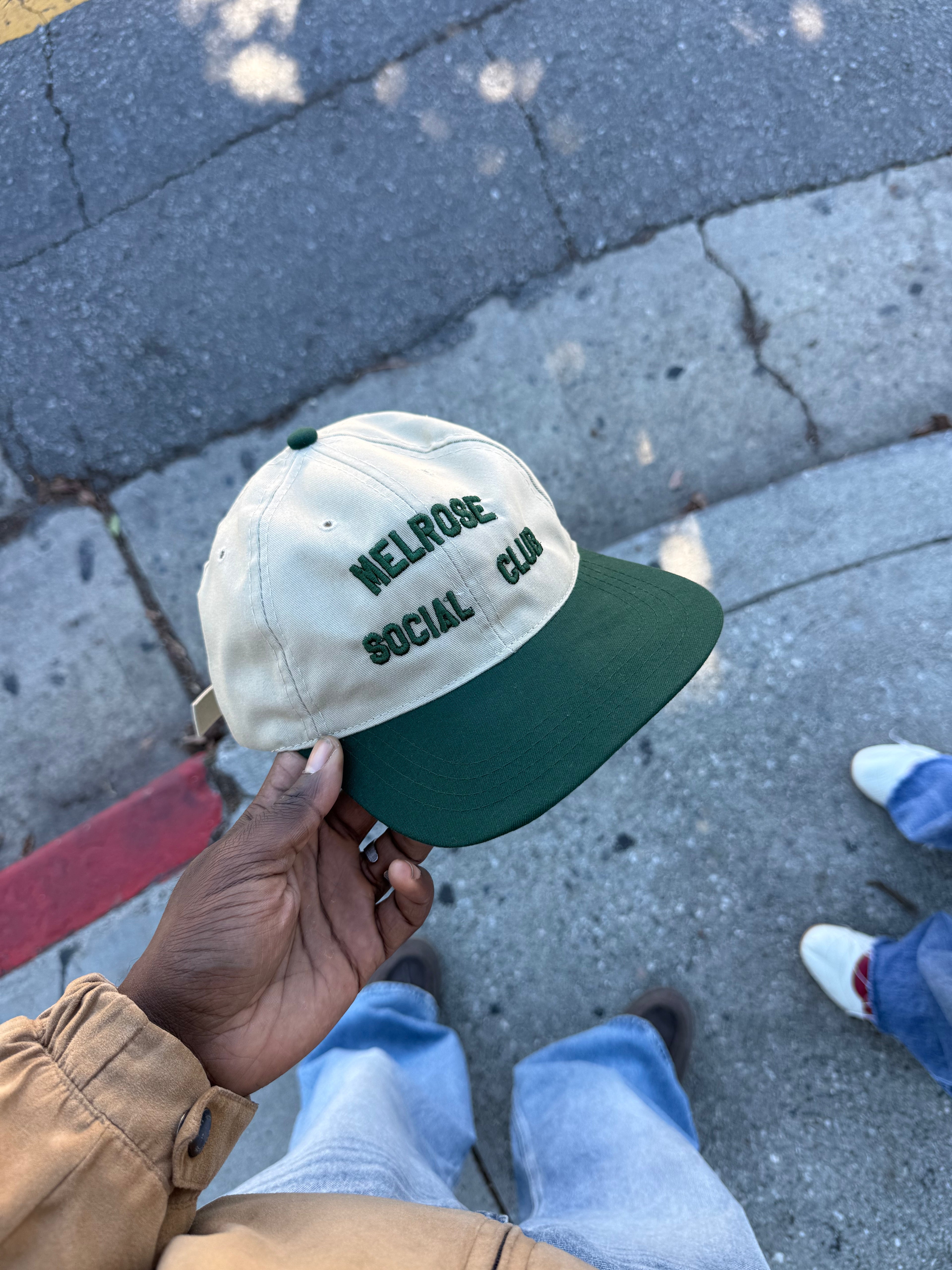 Vintage Melrose Social Club Cap (2Tone)