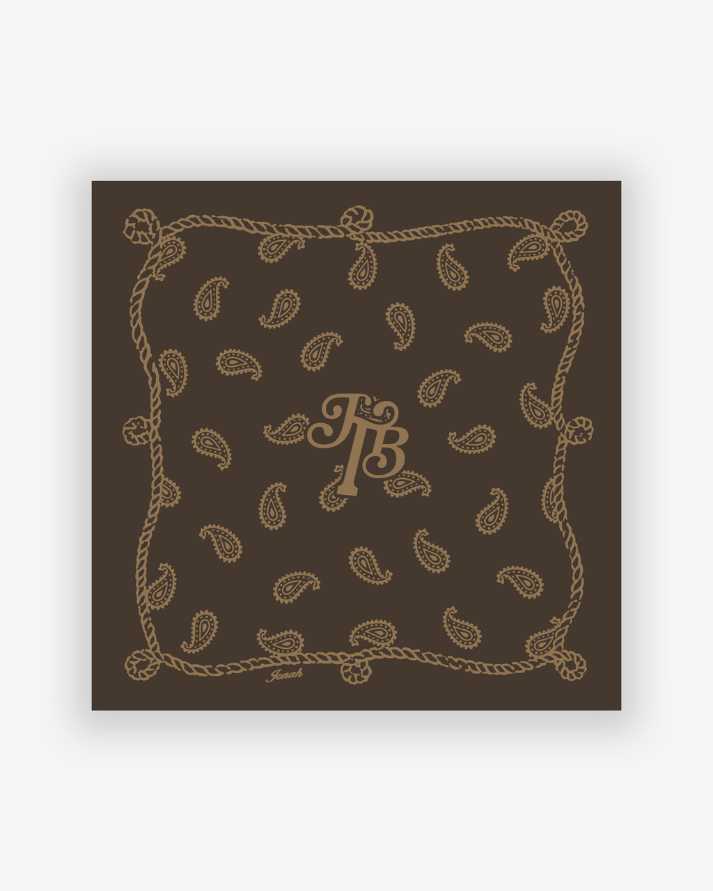 JTB Paisley Silk Bandana