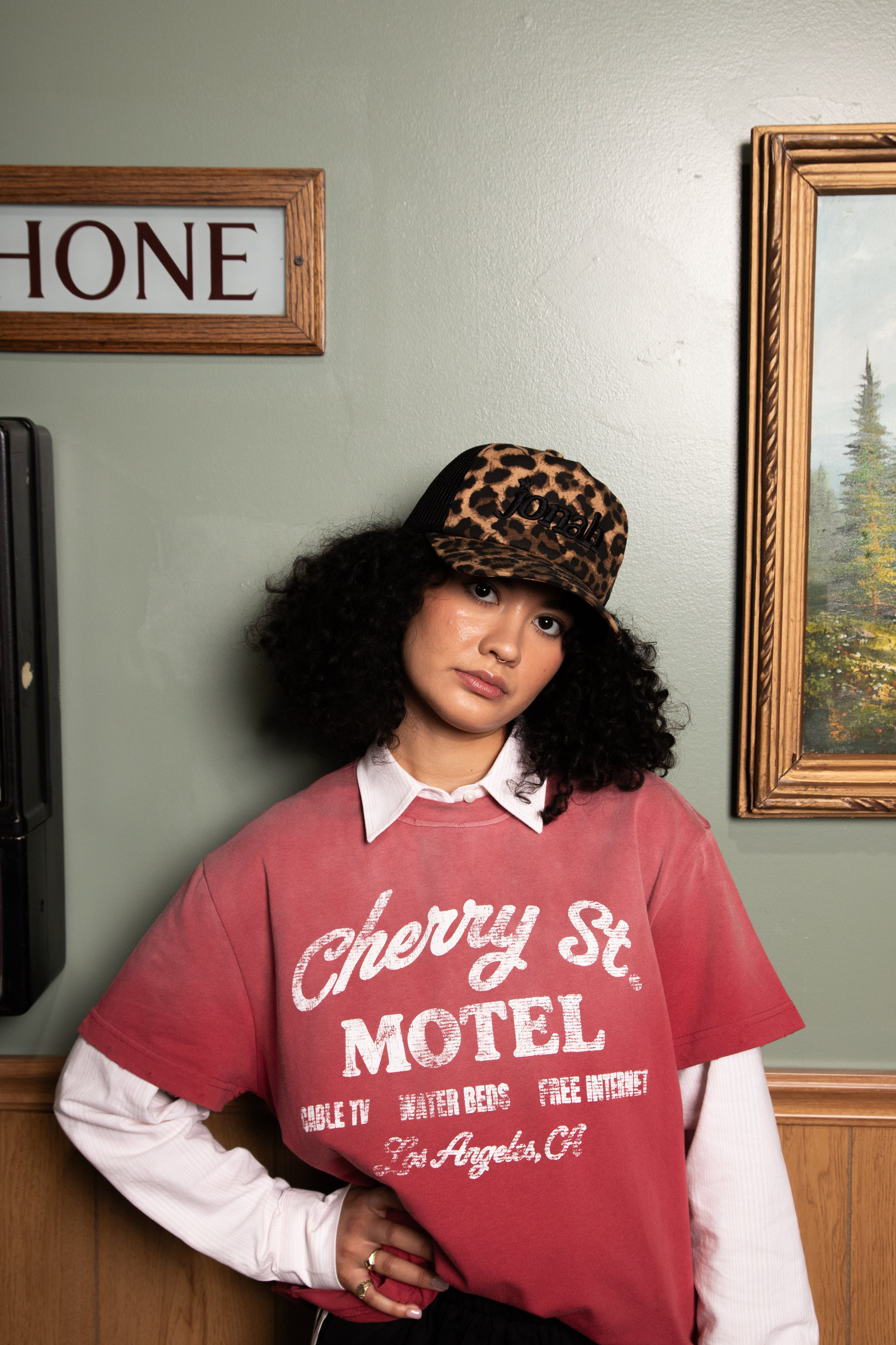 Cherry St Tee (Washed Red)
