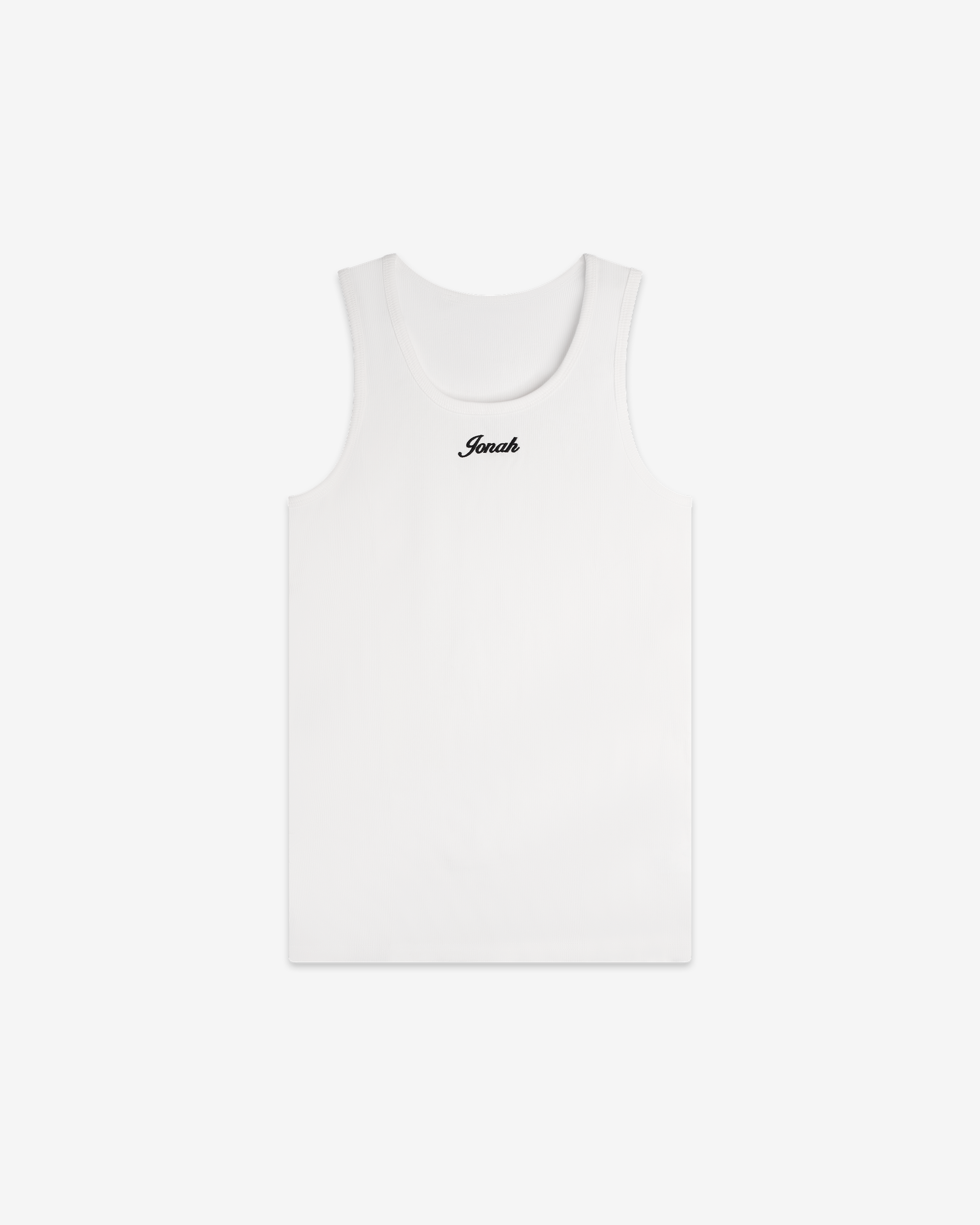 LOGO RIBBED TANK