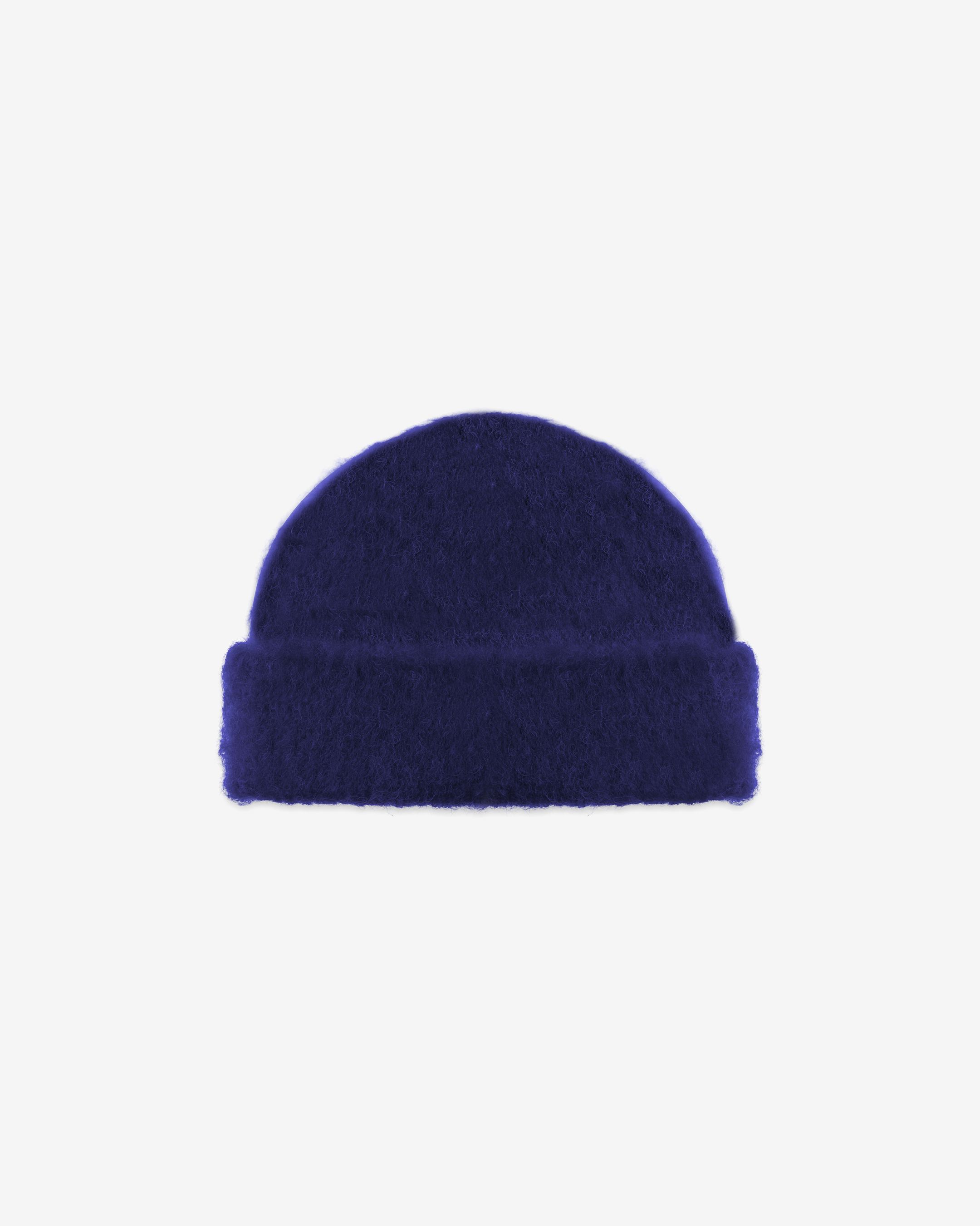 COBALT MOHAIR BEANIE