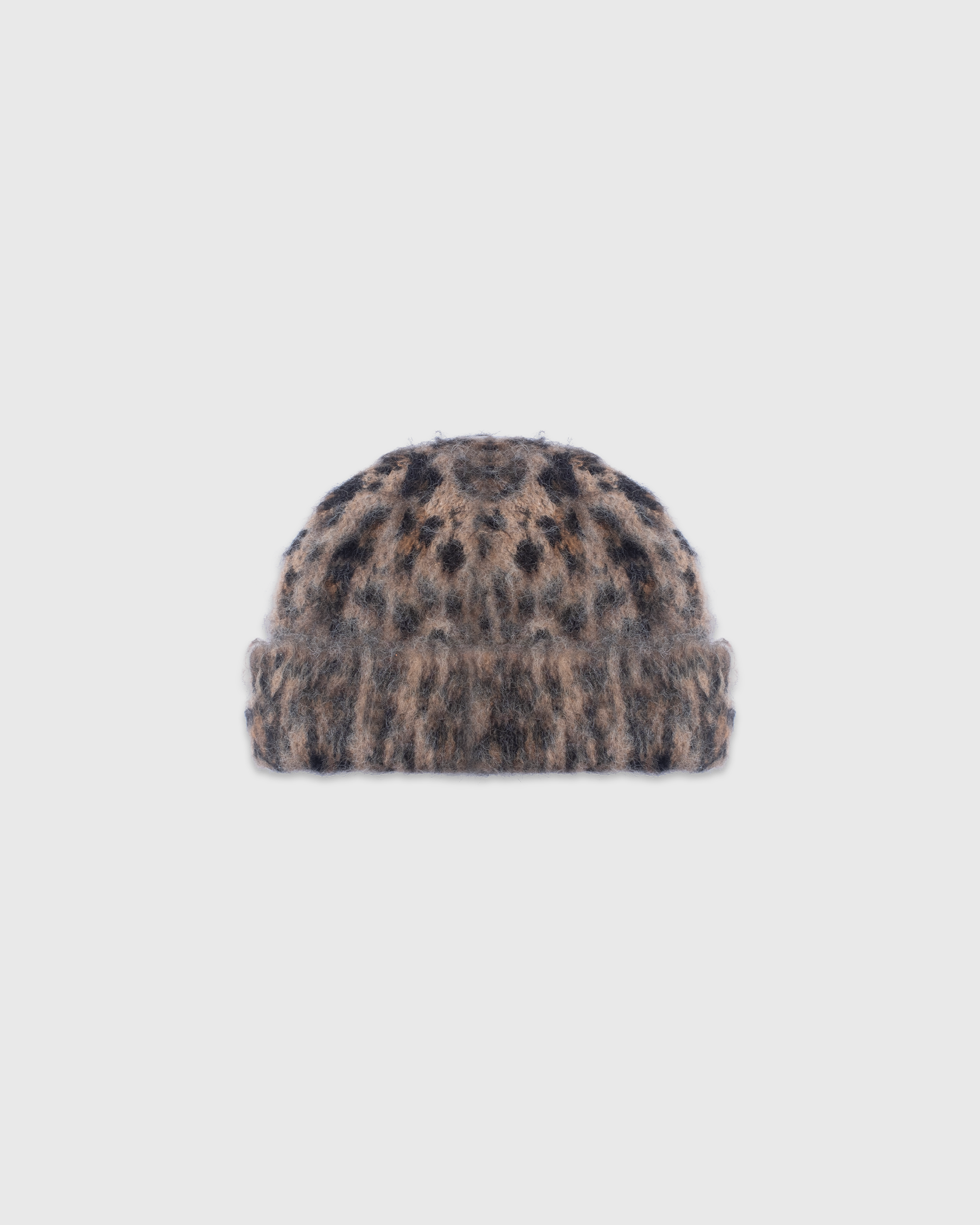 MOHAIR CHEETAH BEANIE