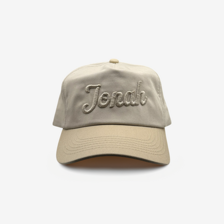 Monochromatic Logo Cap (Nat/Khaki)