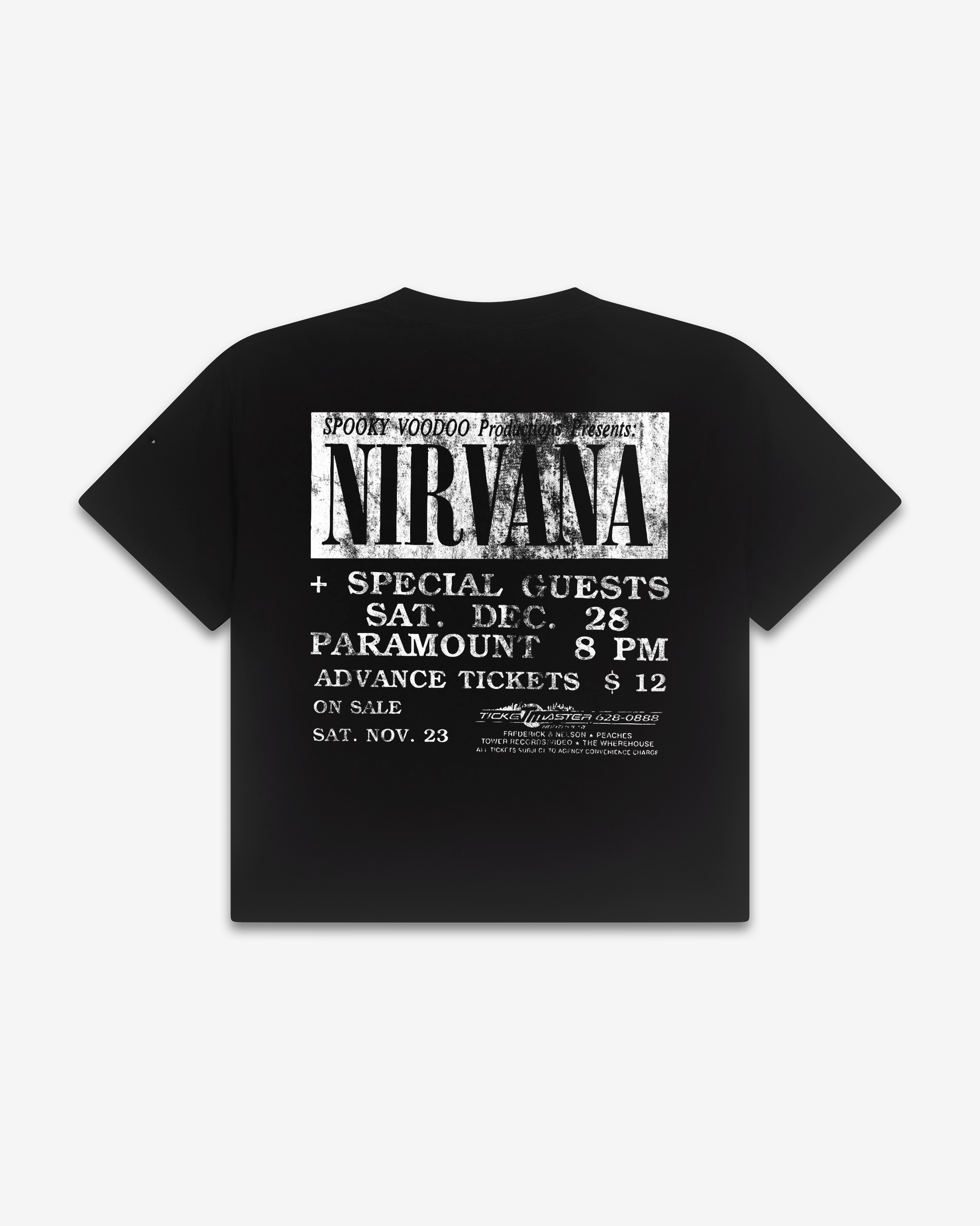 NIRVANA DISTRESSED TEE