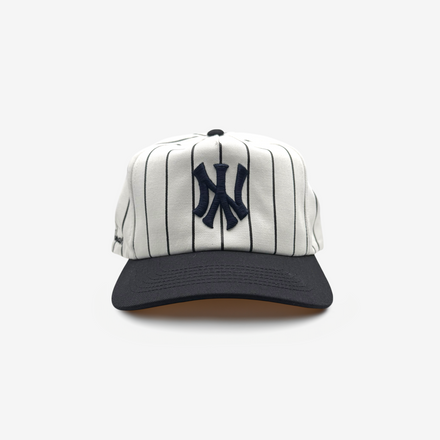 Downside Pinstripe Cap (Black/White)