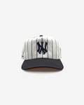 Downside Pinstripe Cap (Black/White)