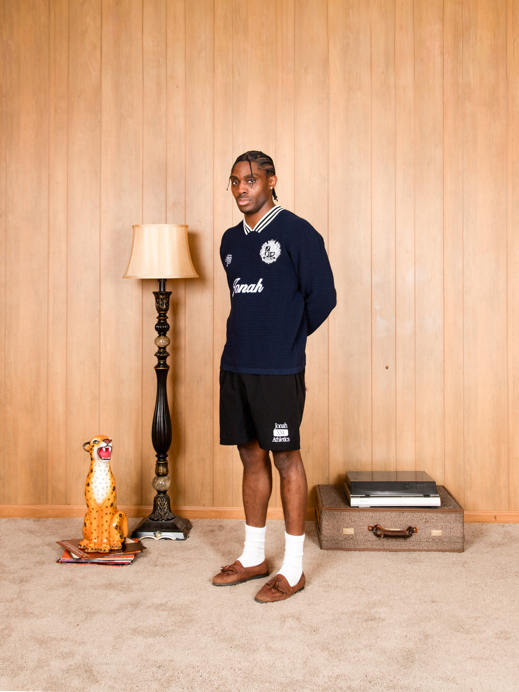 Jonah FC Knit L/S Jersey (Navy)