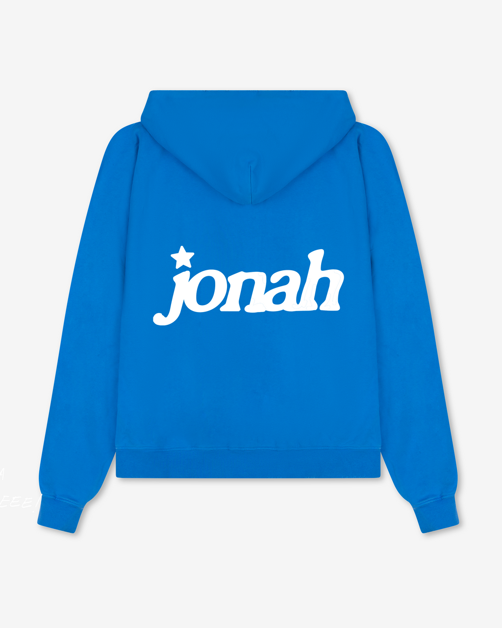 Washed Star Logo Hoodie (Cobalt)