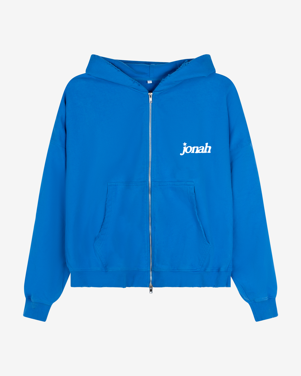 Washed Star Logo Hoodie (Cobalt)