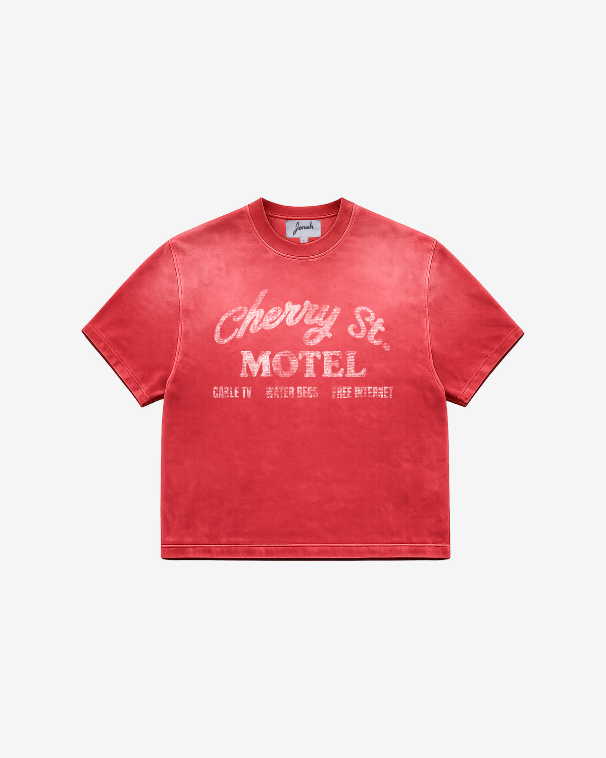 Cherry St Tee (Washed Red)