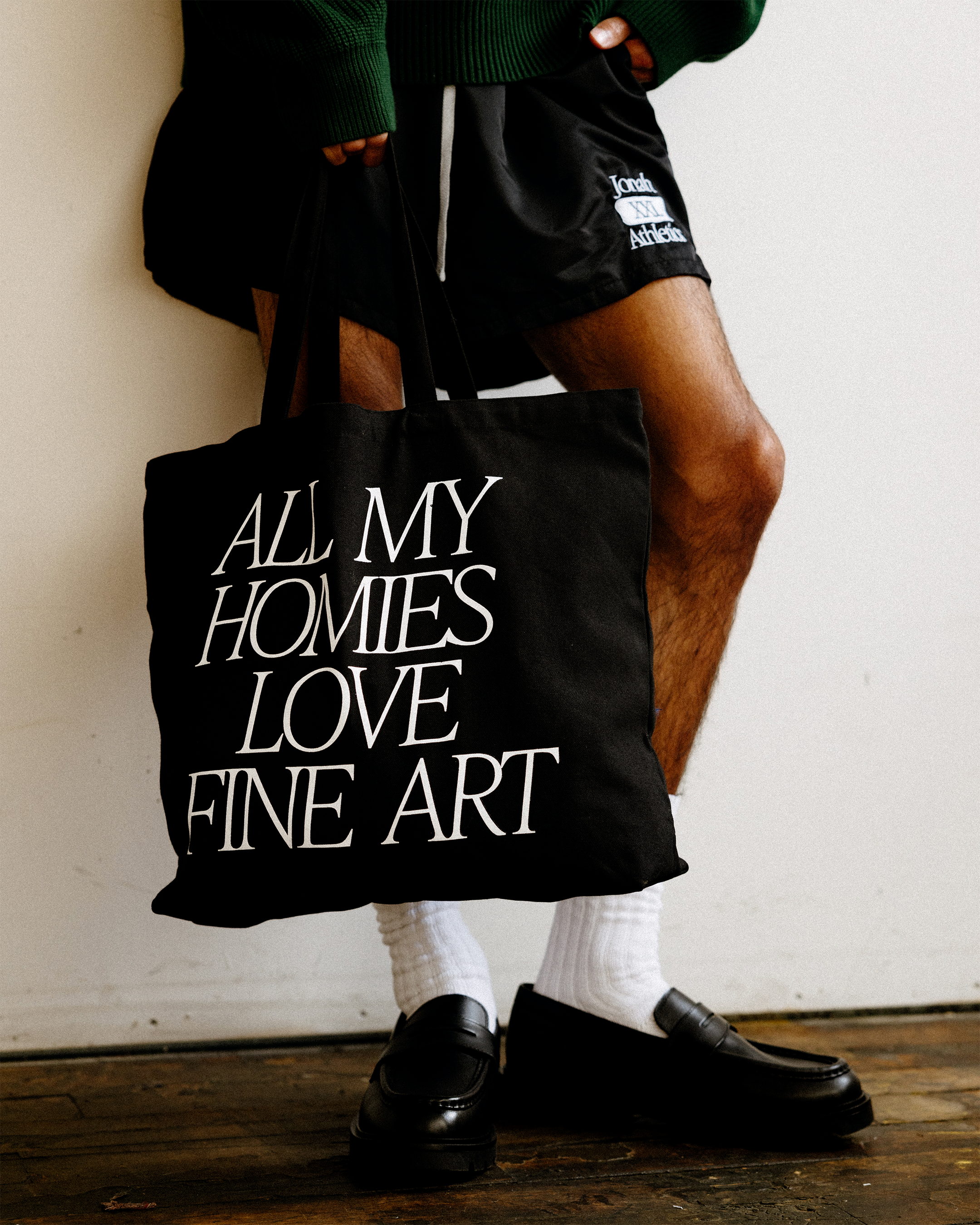 ALL MY HOMIES TOTE (BLACK)